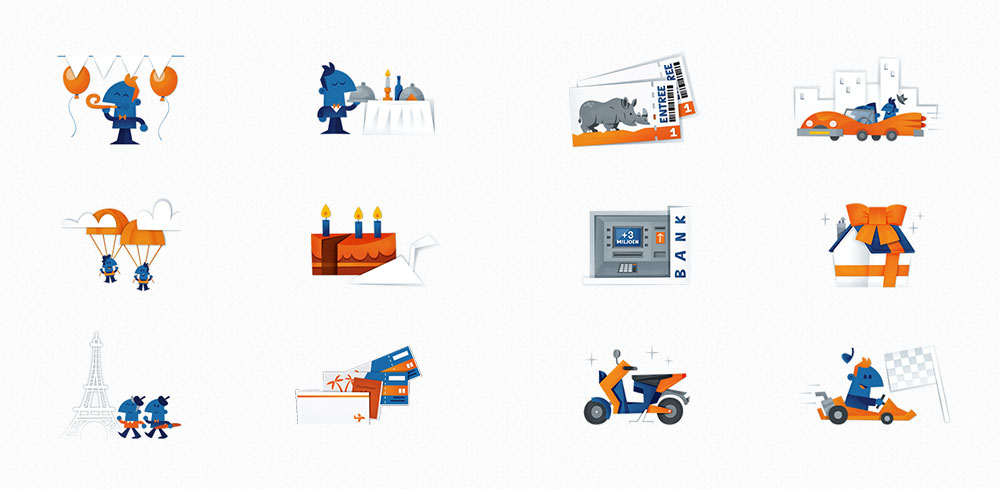 Win - illustrations